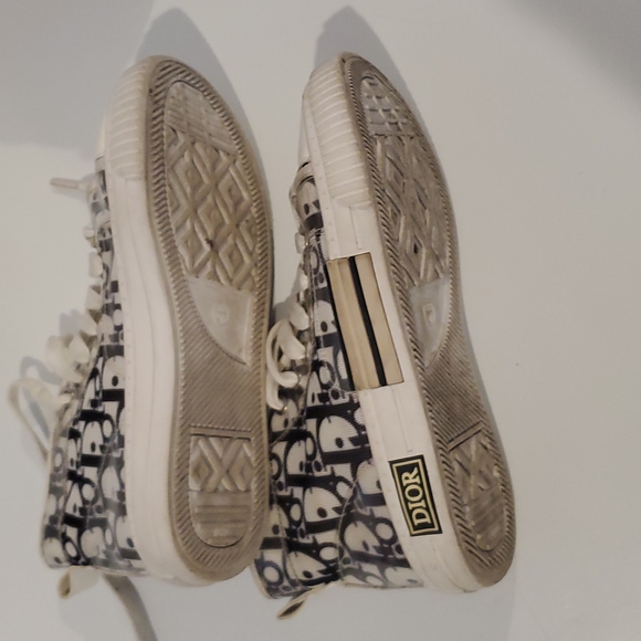 Toddler High top dior shoes - Picture 2 of 3